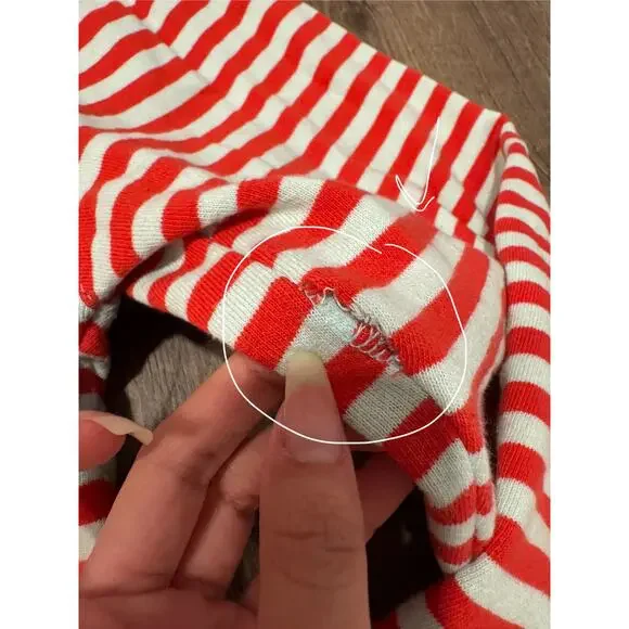 Free People Women’s Striped Pullover Size Medium - Picture 7 of 11